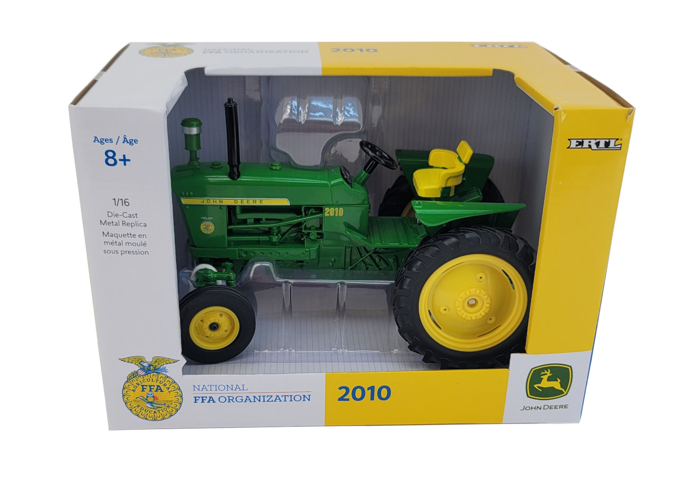 1/16 John Deere 2010 w/ FFA Logo Tractor Toy - LP82804