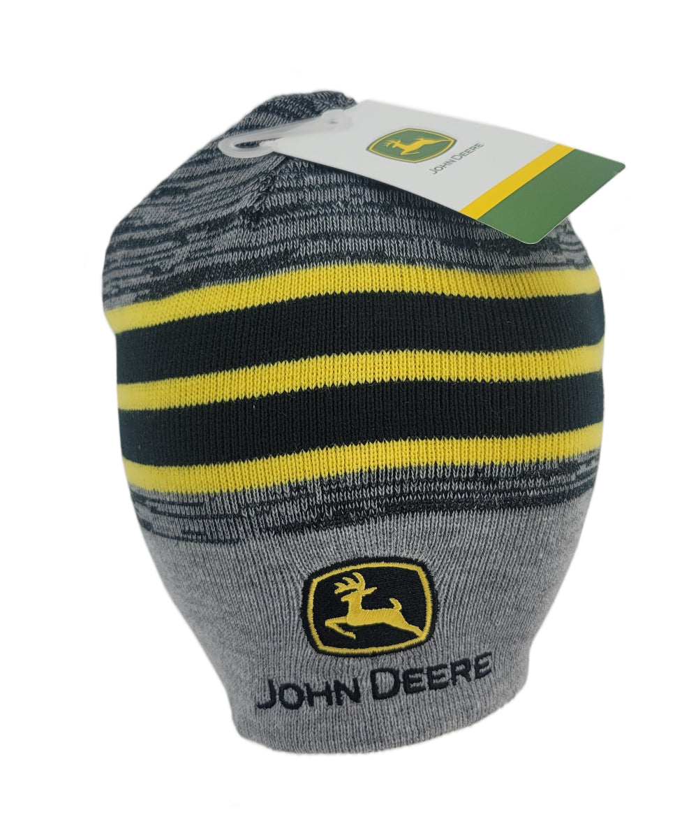 John Deere Yellow Striped Beanie - LP83151