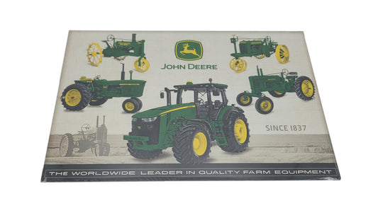 John Deere Farm Equipment Collage Metal Sign - LP83220