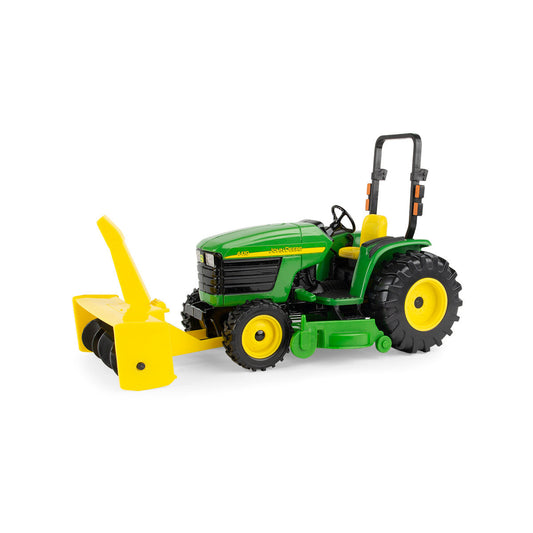 1/16 John Deere 4410 with Mower Deck and Snow Blower Toy - LP83254
