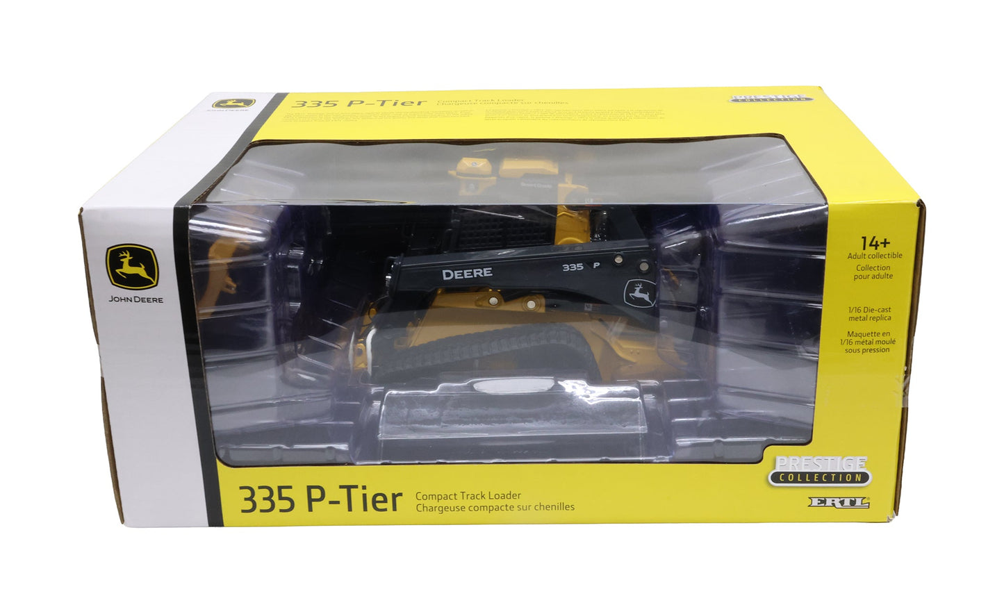 1/16 John Deere 335 P-Tier Compact Track Loader Prestige Collection Toy - LP84536