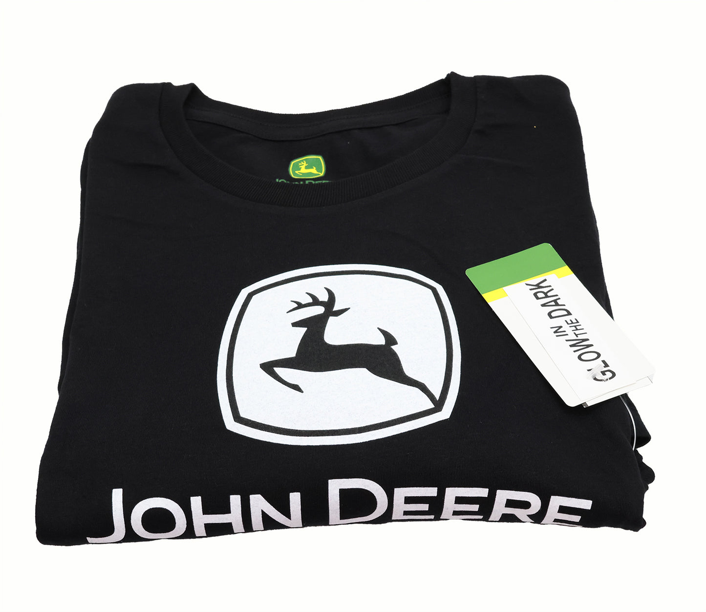 John Deere Men's (SIZE 2X) Black Glow in the Dark T-Shirt - LP84680