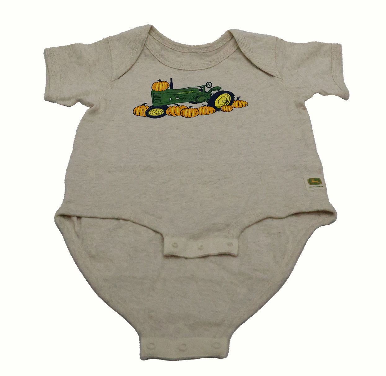 John Deere (12 Months) Pumpkin Tractor Bodysuit - LP84943
