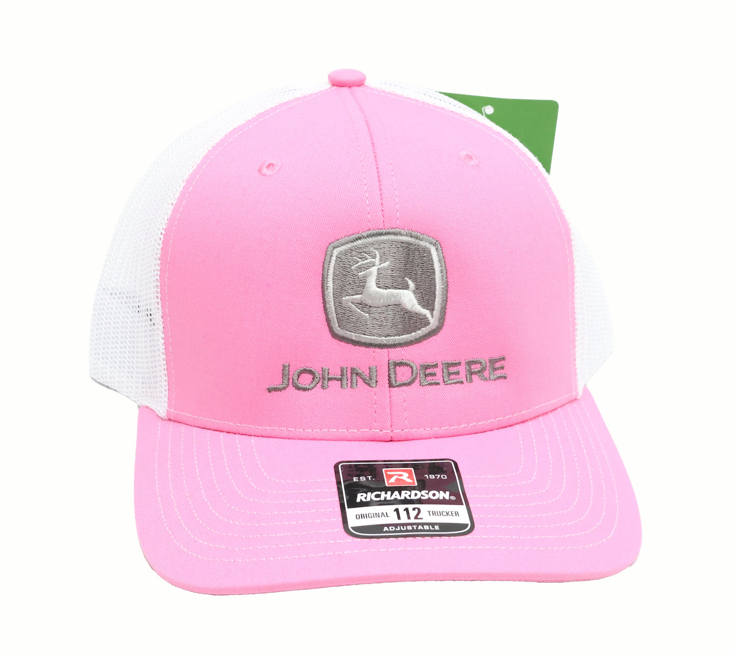 John Deere Richardson Pink Trucker Hat/Cap - LP86073