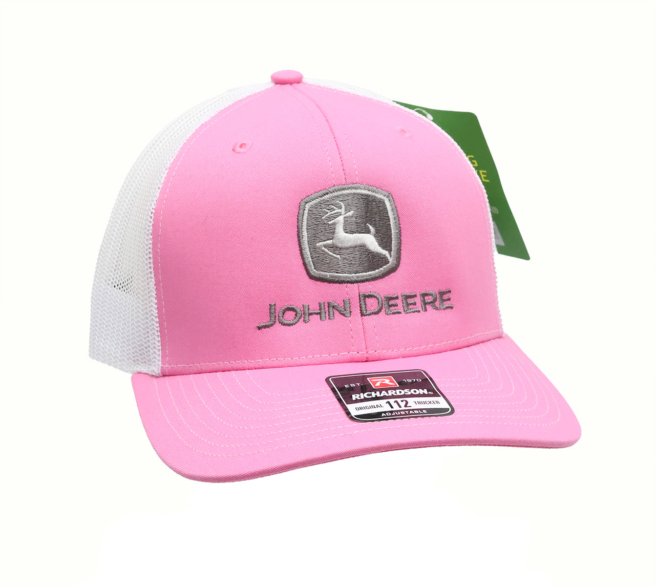 John Deere Richardson Pink Trucker Hat/Cap - LP86073