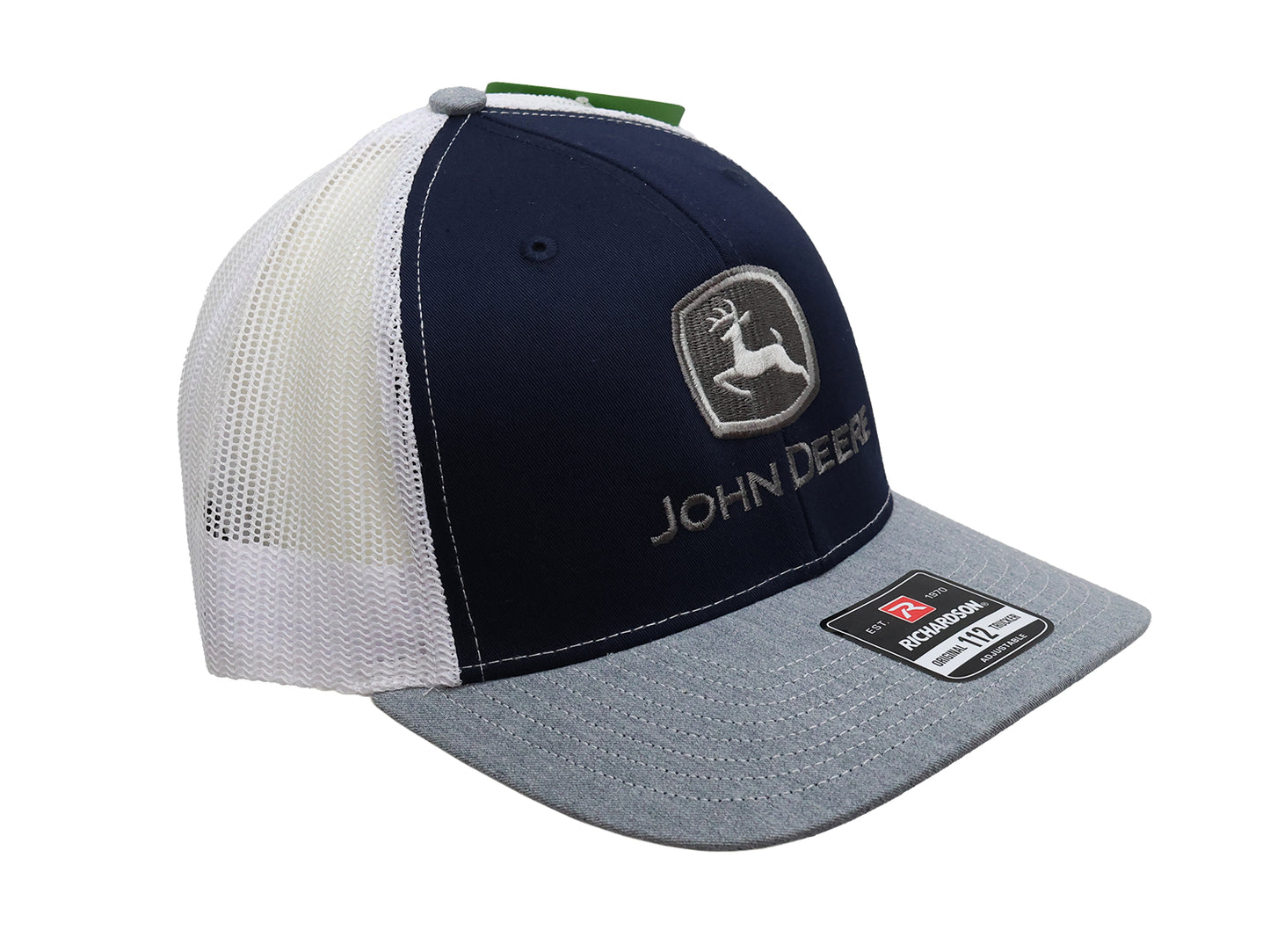 John Deere Richardson Navy/White/Gray Hat/Cap - LP86074 –