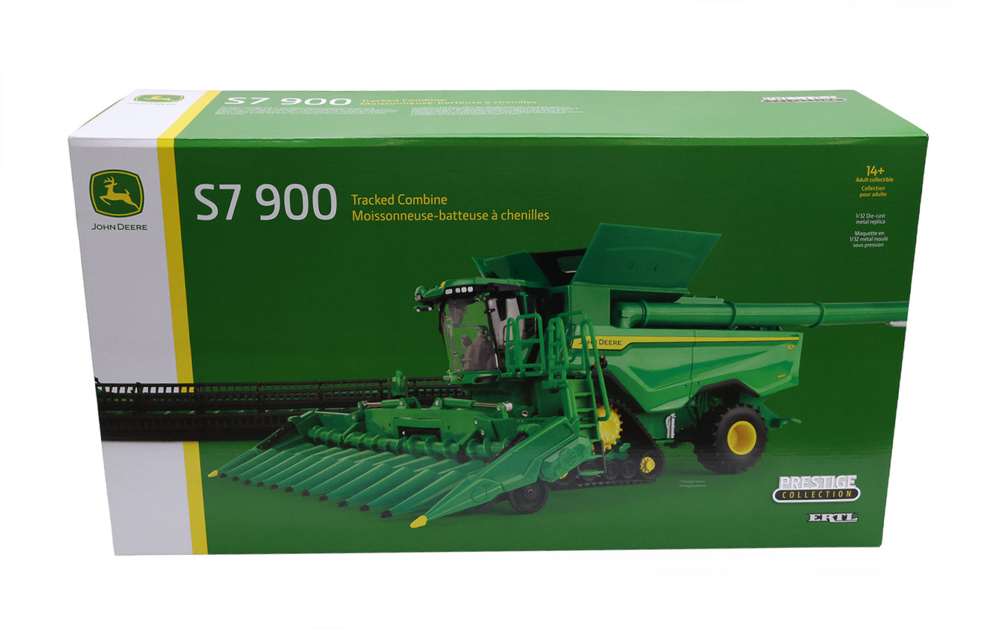 1/32 John Deere S7 900 Tracked Combine Prestige Collection Combine Toy - LP86772