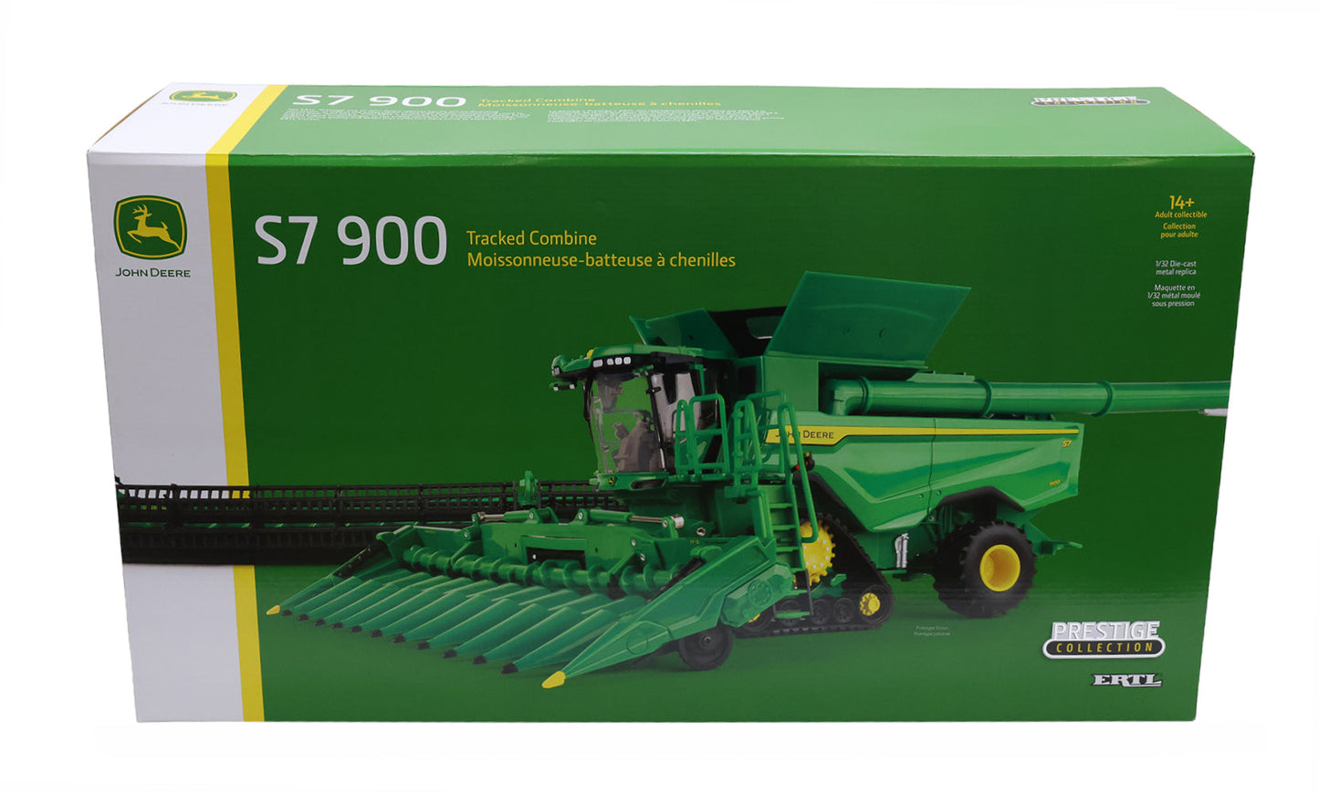 1/32 John Deere S7 900 Tracked Combine Prestige Collection Combine Toy - LP86772
