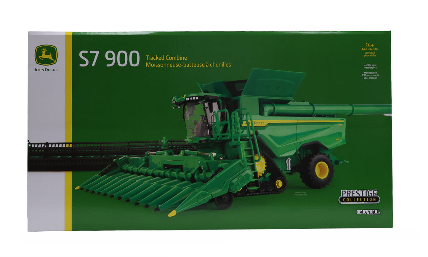 1/32 John Deere S7 900 Tracked Combine Prestige Collection Combine Toy - LP86772