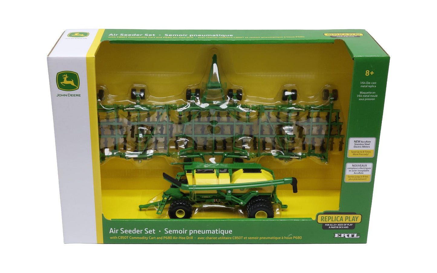 1/64 John Deere P680 Air Seeder & Cart Set - LP87737