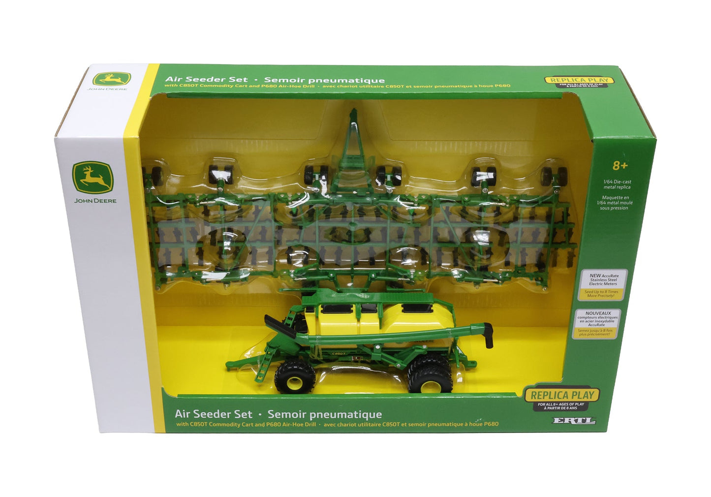 1/64 John Deere P680 Air Seeder & Cart Set - LP87737