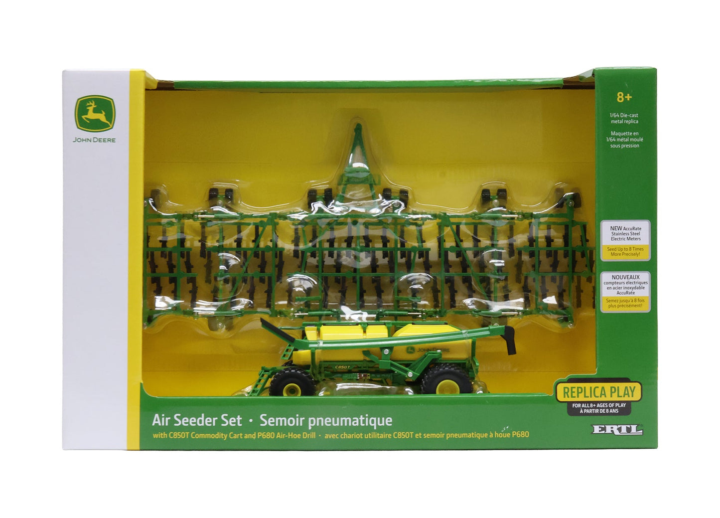 1/64 John Deere P680 Air Seeder & Cart Set - LP87737