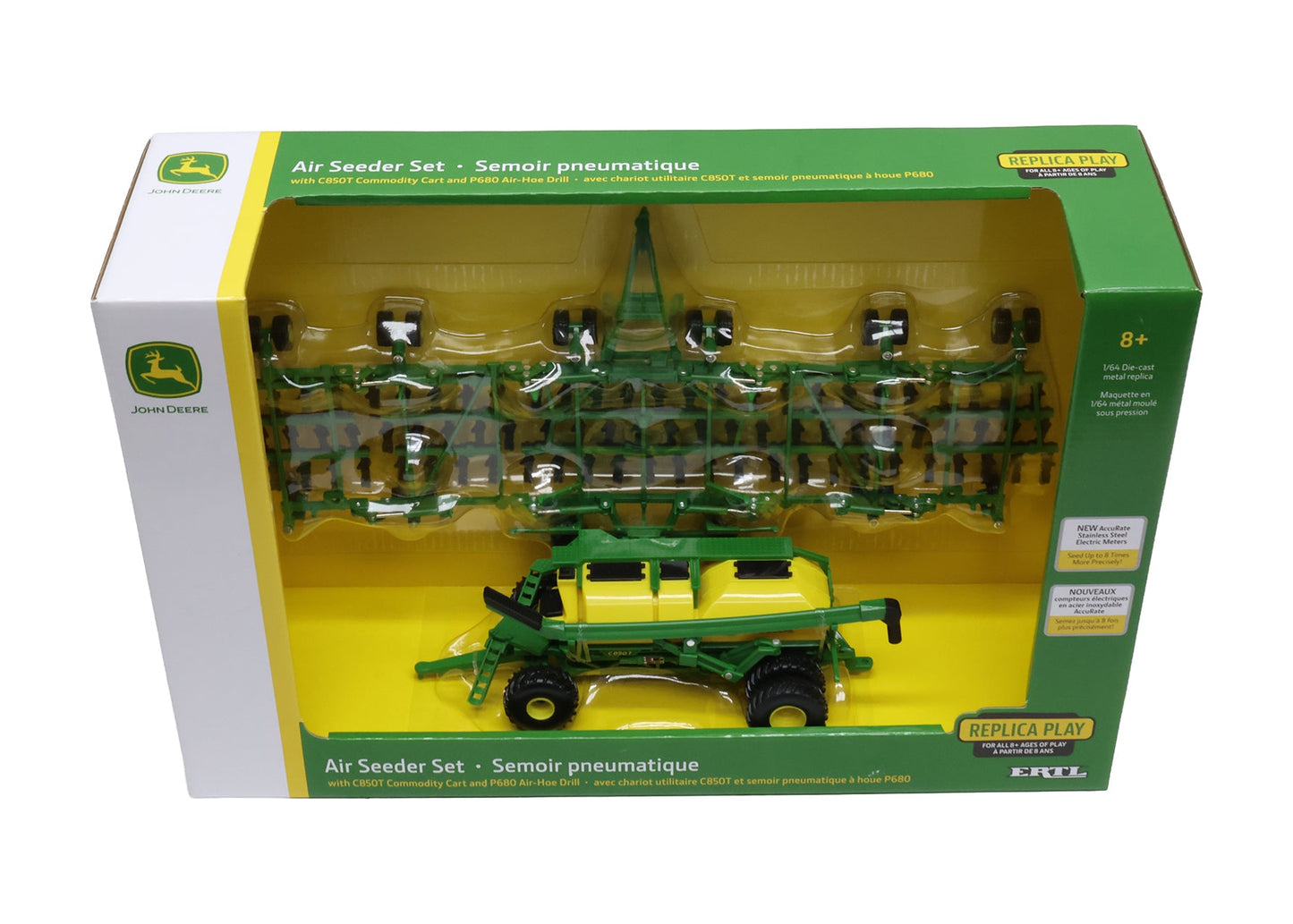 1/64 John Deere P680 Air Seeder & Cart Set - LP87737