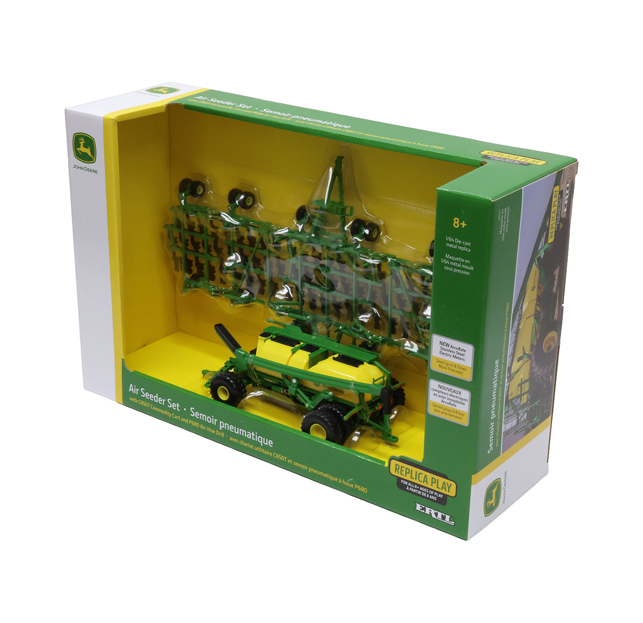 1/64 John Deere P680 Air Seeder & Cart Set - LP87737