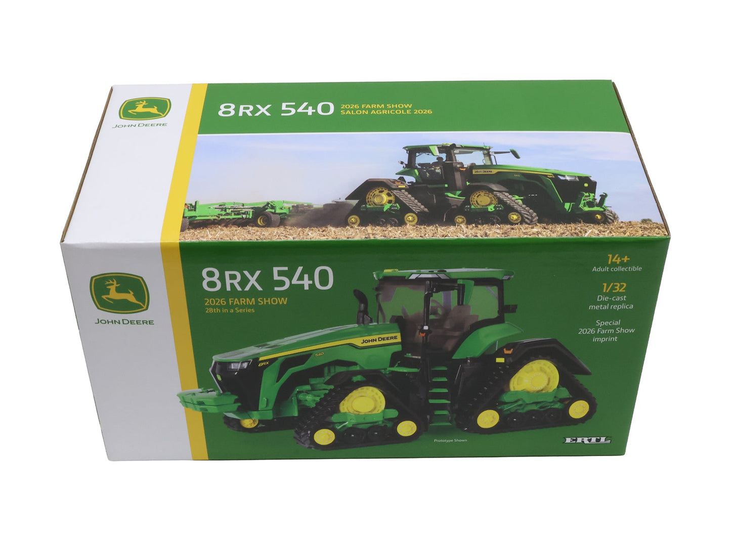 1/32 John Deere 8RX 540 2026 Farm Show Toy - LP88068