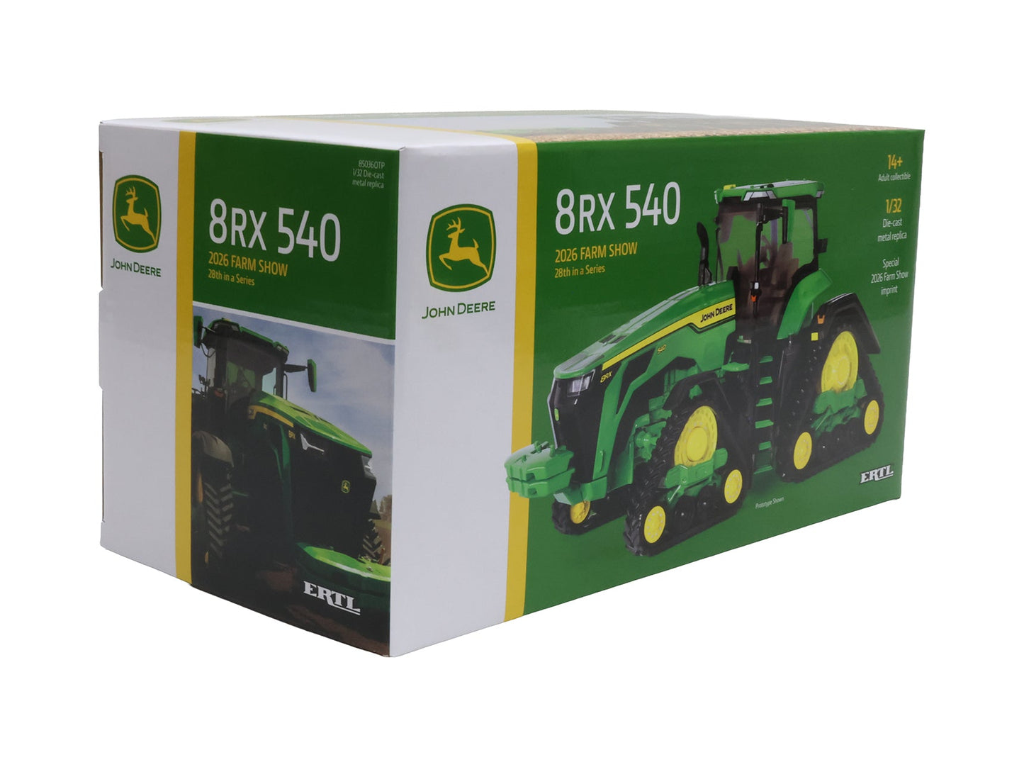 1/32 John Deere 8RX 540 2026 Farm Show Toy - LP88068