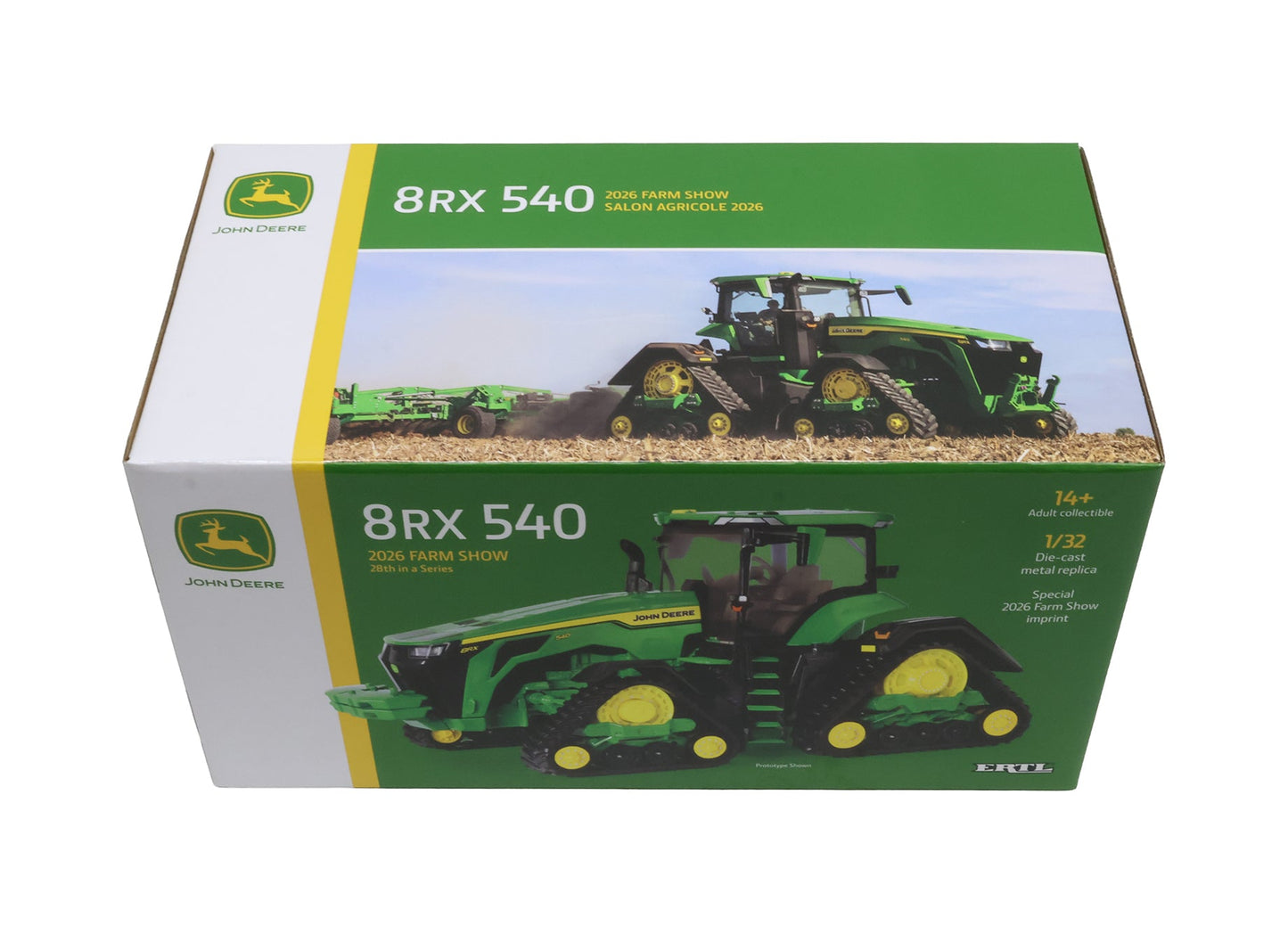 1/32 John Deere 8RX 540 2026 Farm Show Toy - LP88068