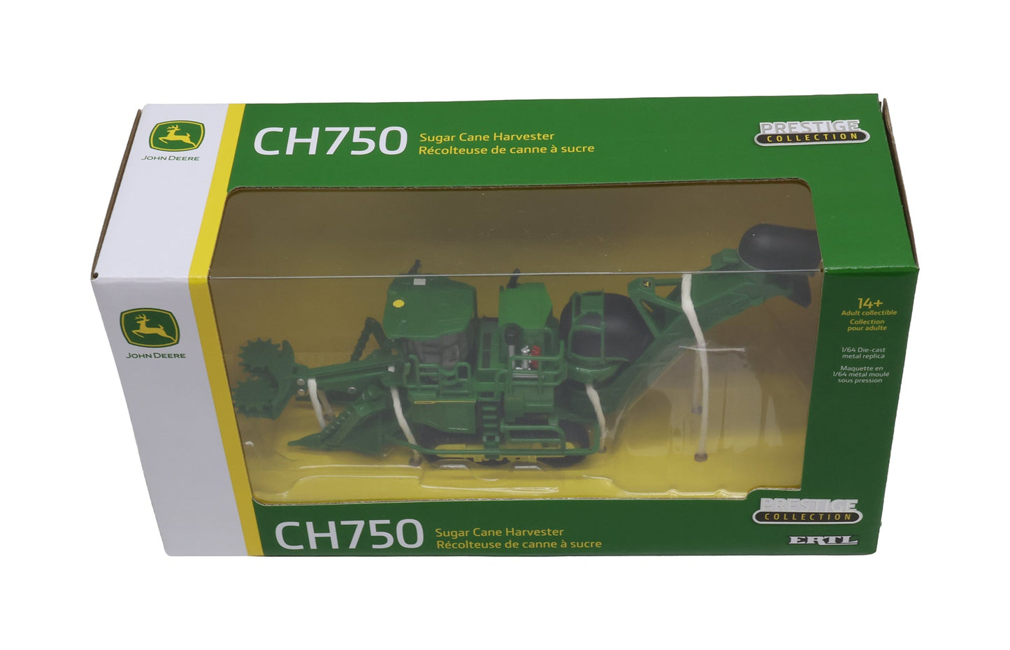 1/64 John Deere CH750 Prestige Collection Sugar Cane Harvester Toy - LP88091