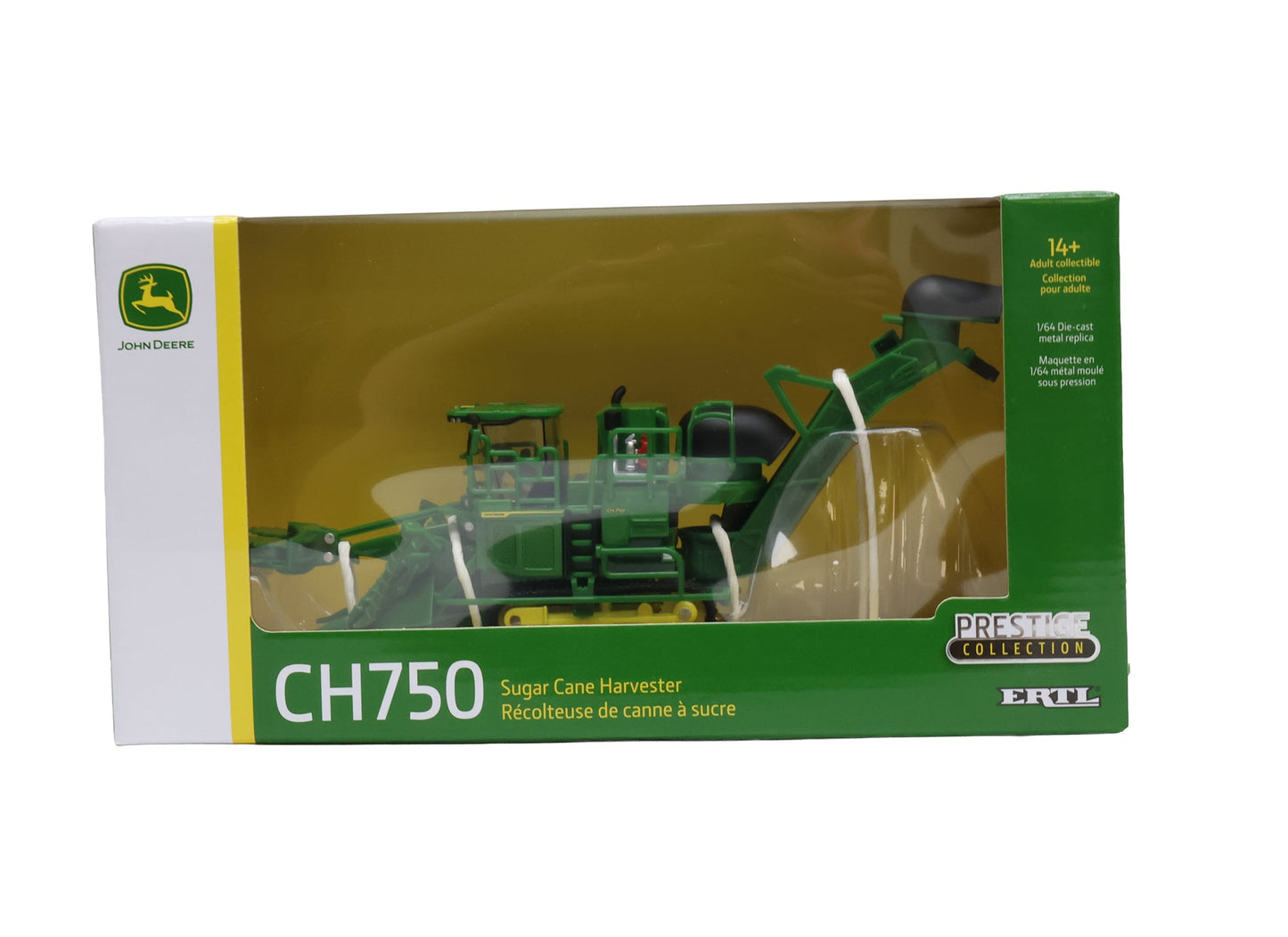1/64 John Deere CH750 Prestige Collection Sugar Cane Harvester Toy - LP88091