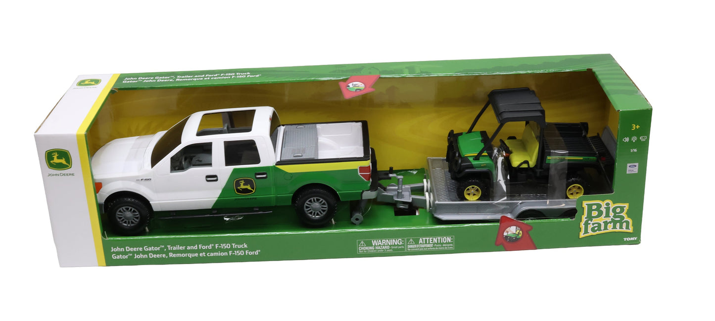 1/16 John Deere BF Gator with Pickup Toy Set - LP88943