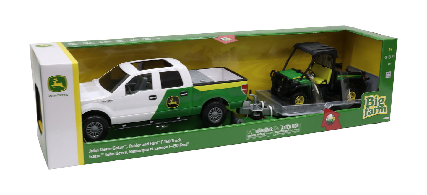 1/16 John Deere BF Gator with Pickup Toy Set - LP88943
