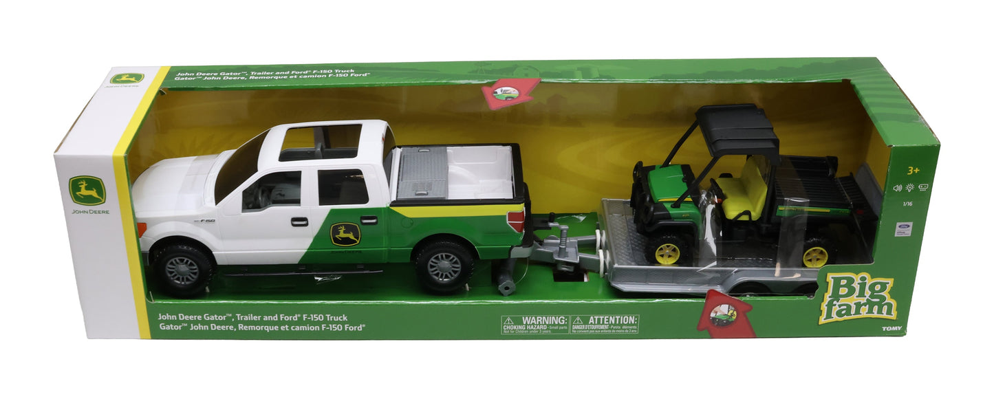 1/16 John Deere BF Gator with Pickup Toy Set - LP88943