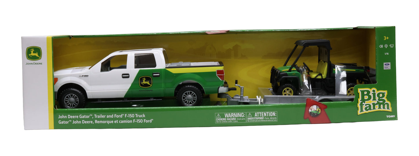 1/16 John Deere BF Gator with Pickup Toy Set - LP88943