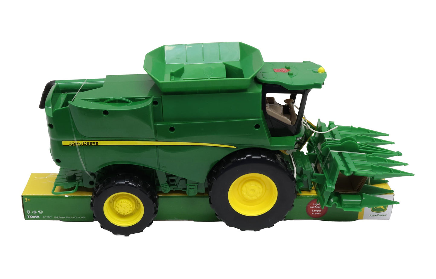 John Deere 16" Lights ’n Sounds Combine Toy - LP88944
