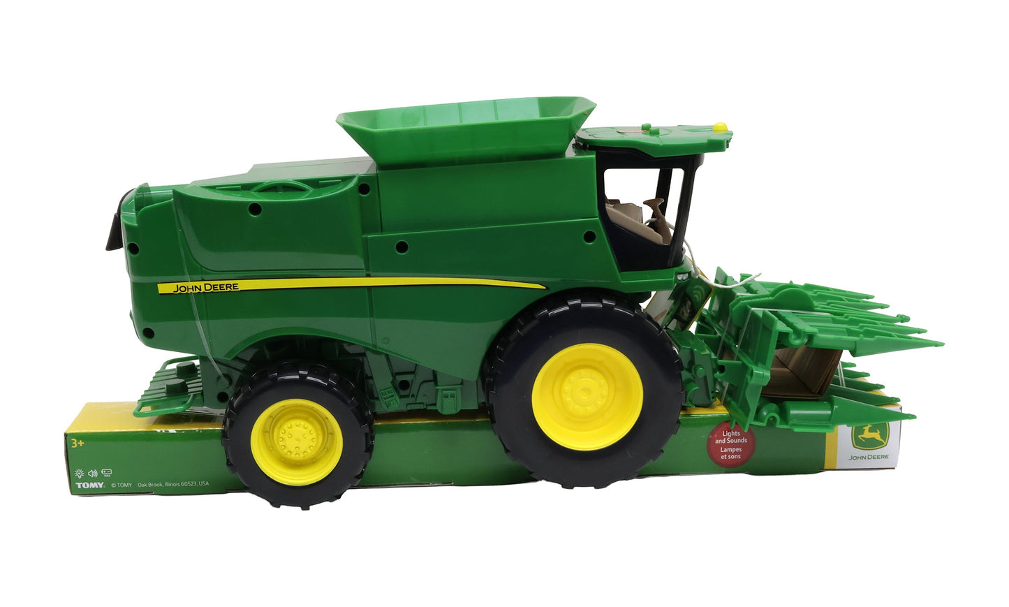 John Deere 16" Lights ’n Sounds Combine Toy - LP88944