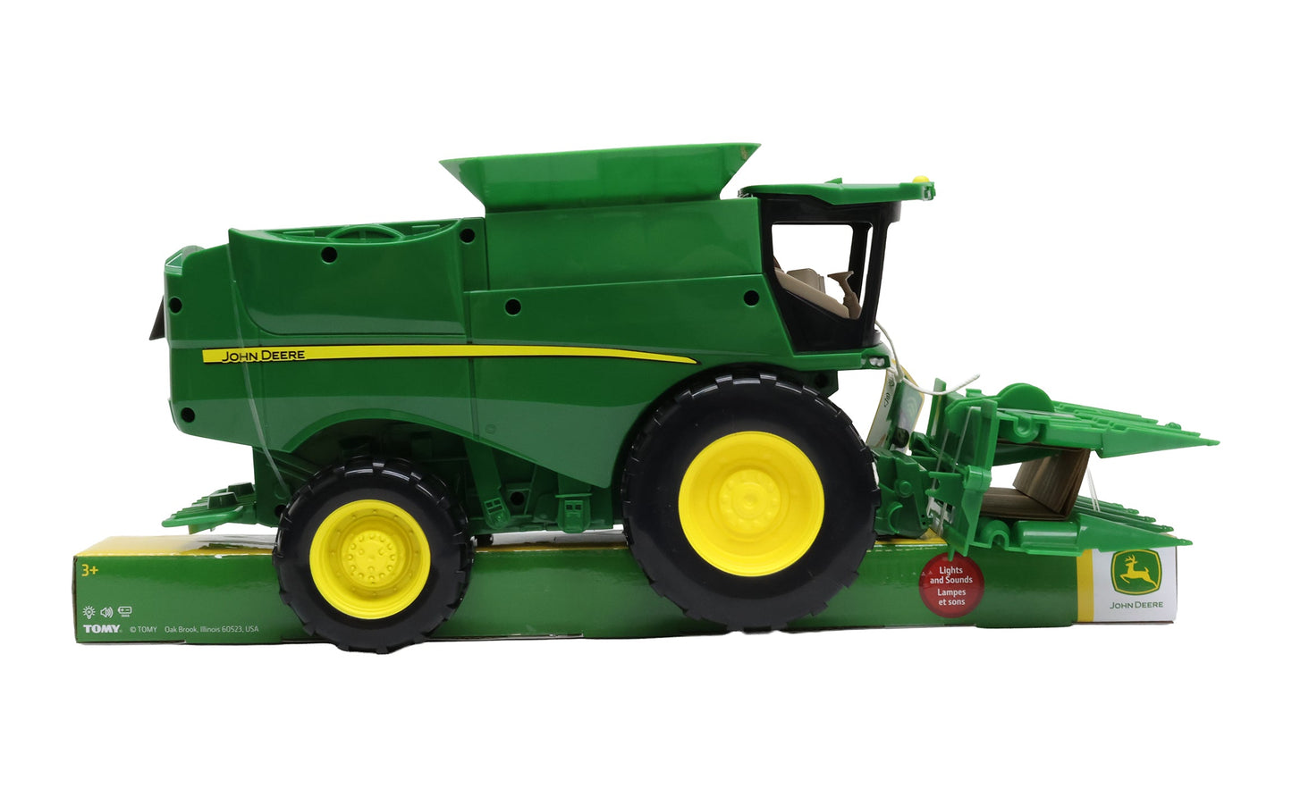 John Deere 16" Lights ’n Sounds Combine Toy - LP88944