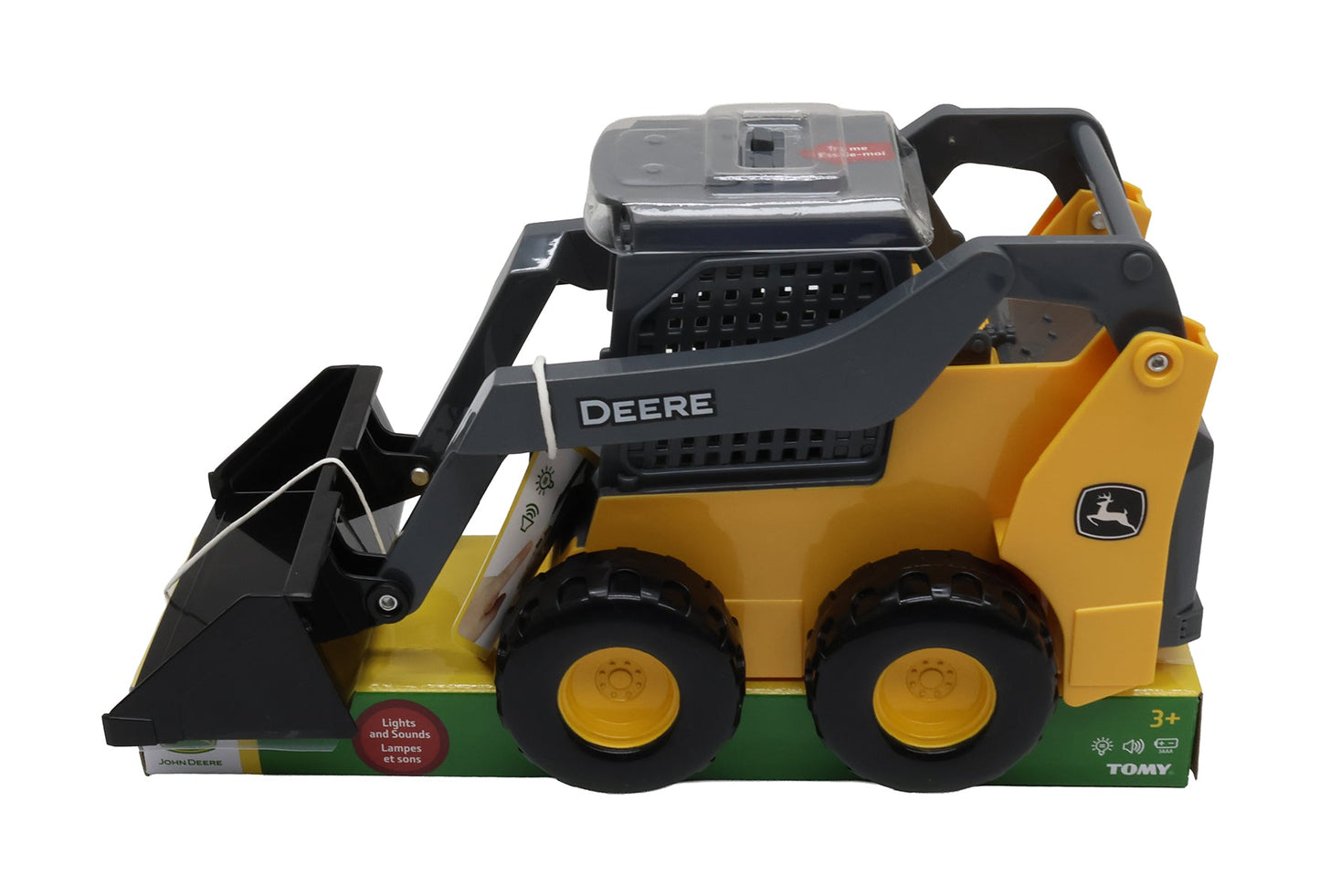 John Deere 9" Lights ’n Sounds Skid Steer Toy - LP88945