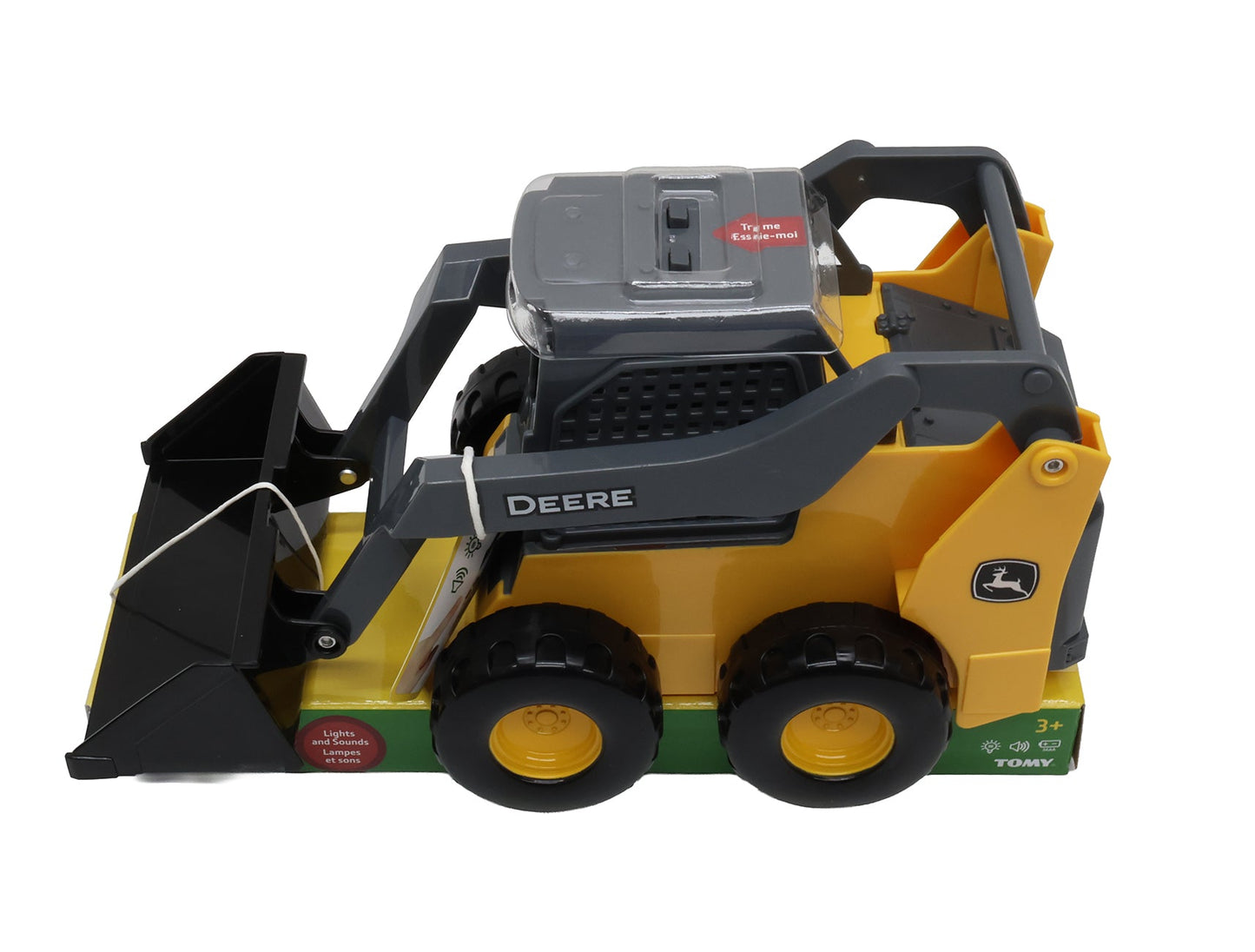 John Deere 9" Lights ’n Sounds Skid Steer Toy - LP88945