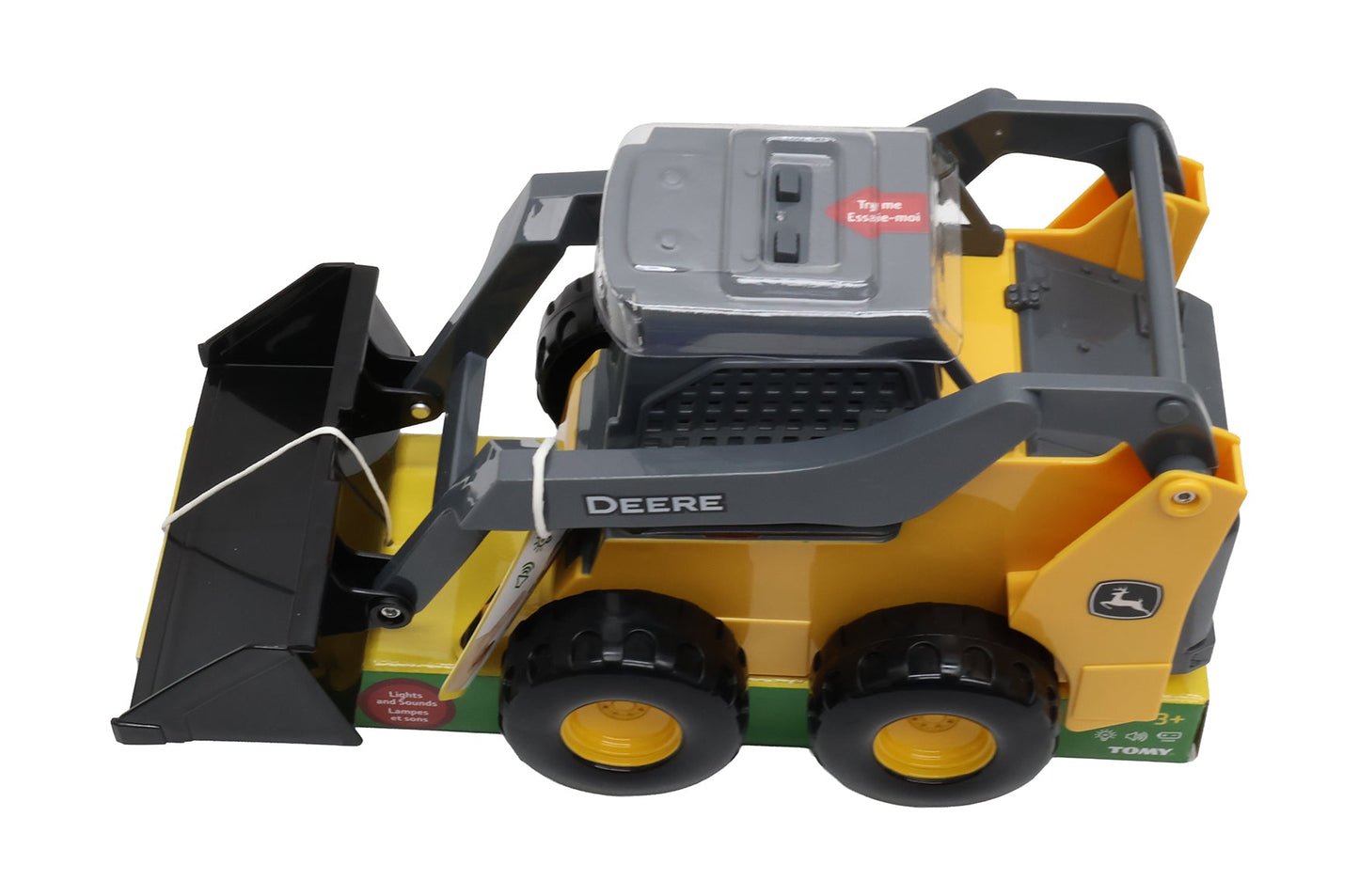 John Deere 9" Lights ’n Sounds Skid Steer Toy - LP88945