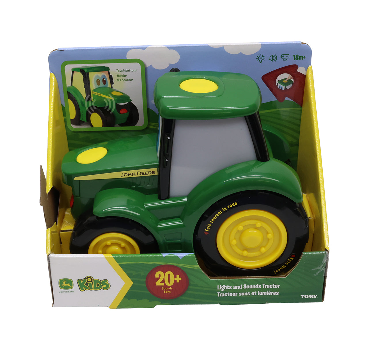 John Deere Lights ’n Sounds Johnny Tractor Toy - LP88988