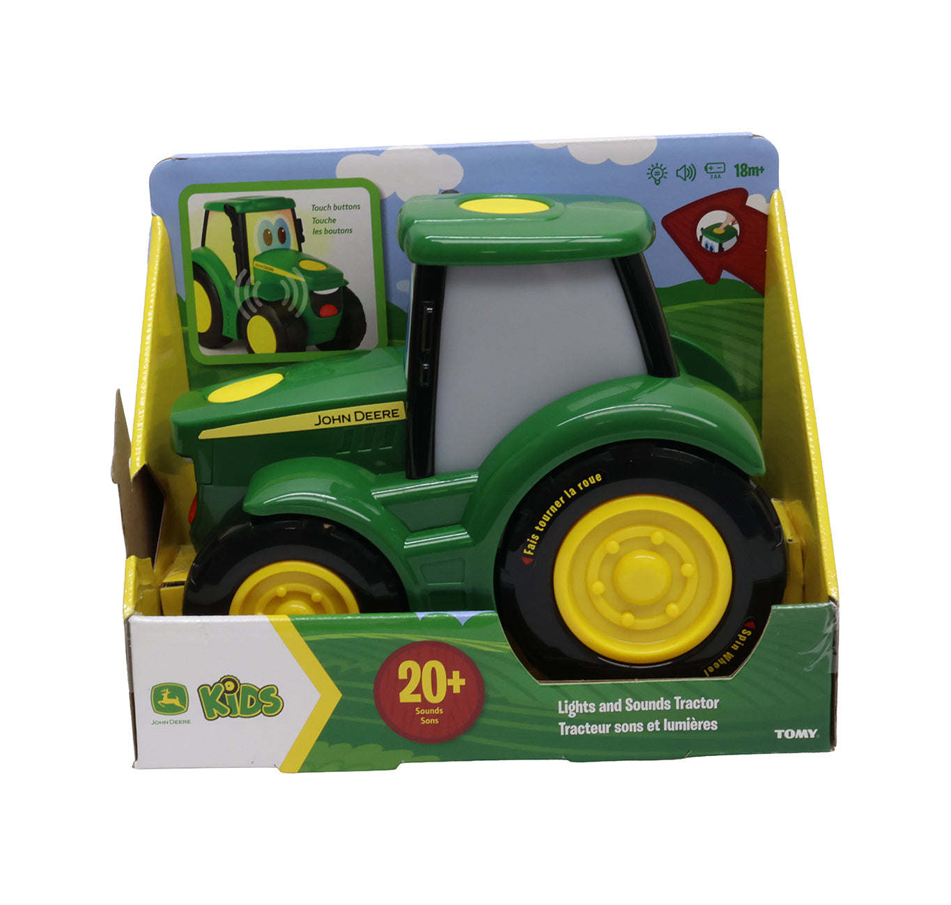 John Deere Lights ’n Sounds Johnny Tractor Toy - LP88988