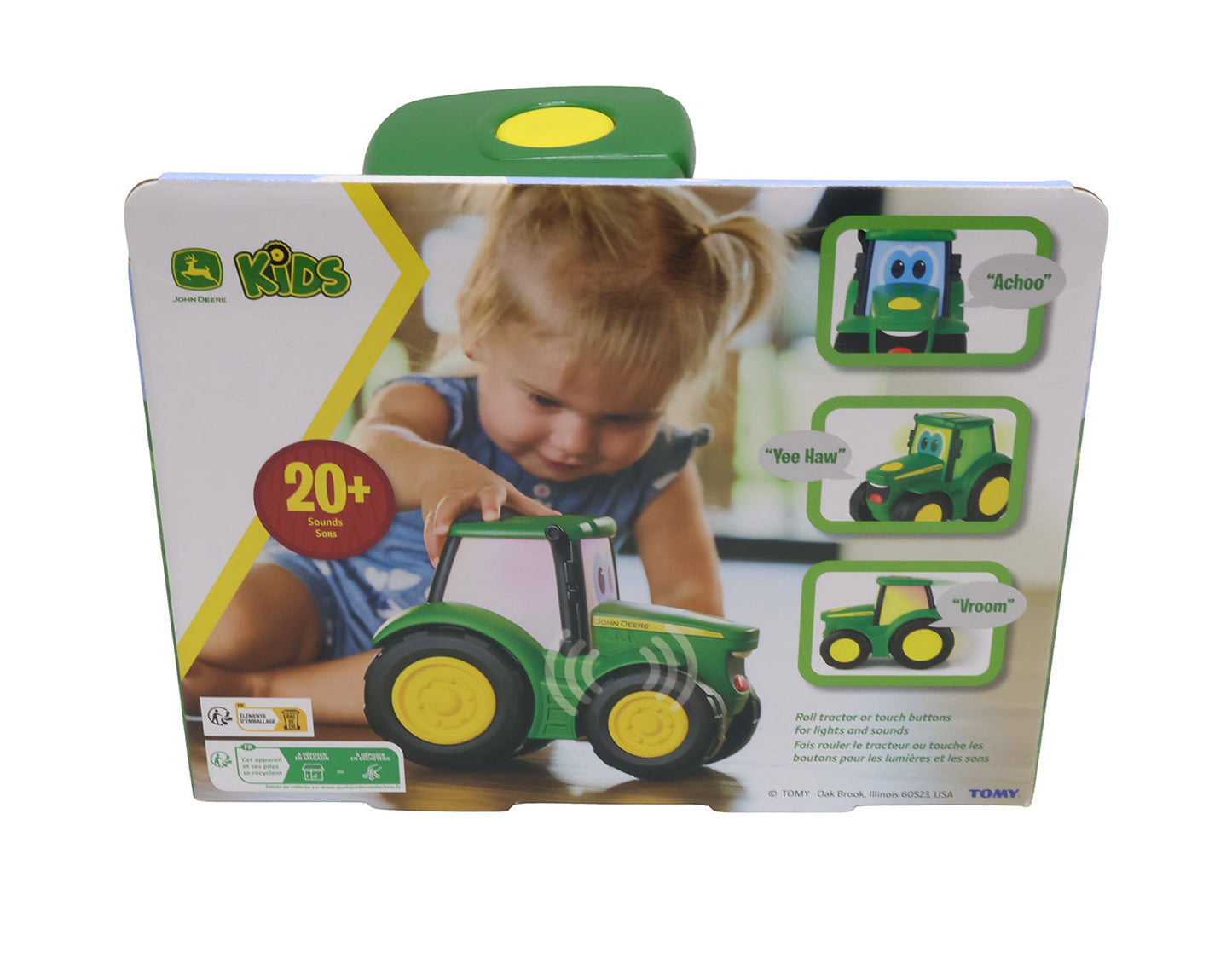 John Deere Lights ’n Sounds Johnny Tractor Toy - LP88988