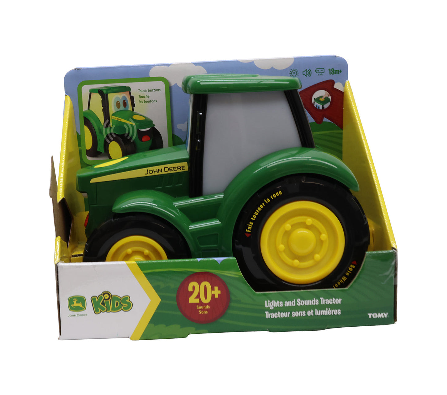John Deere Lights ’n Sounds Johnny Tractor Toy - LP88988