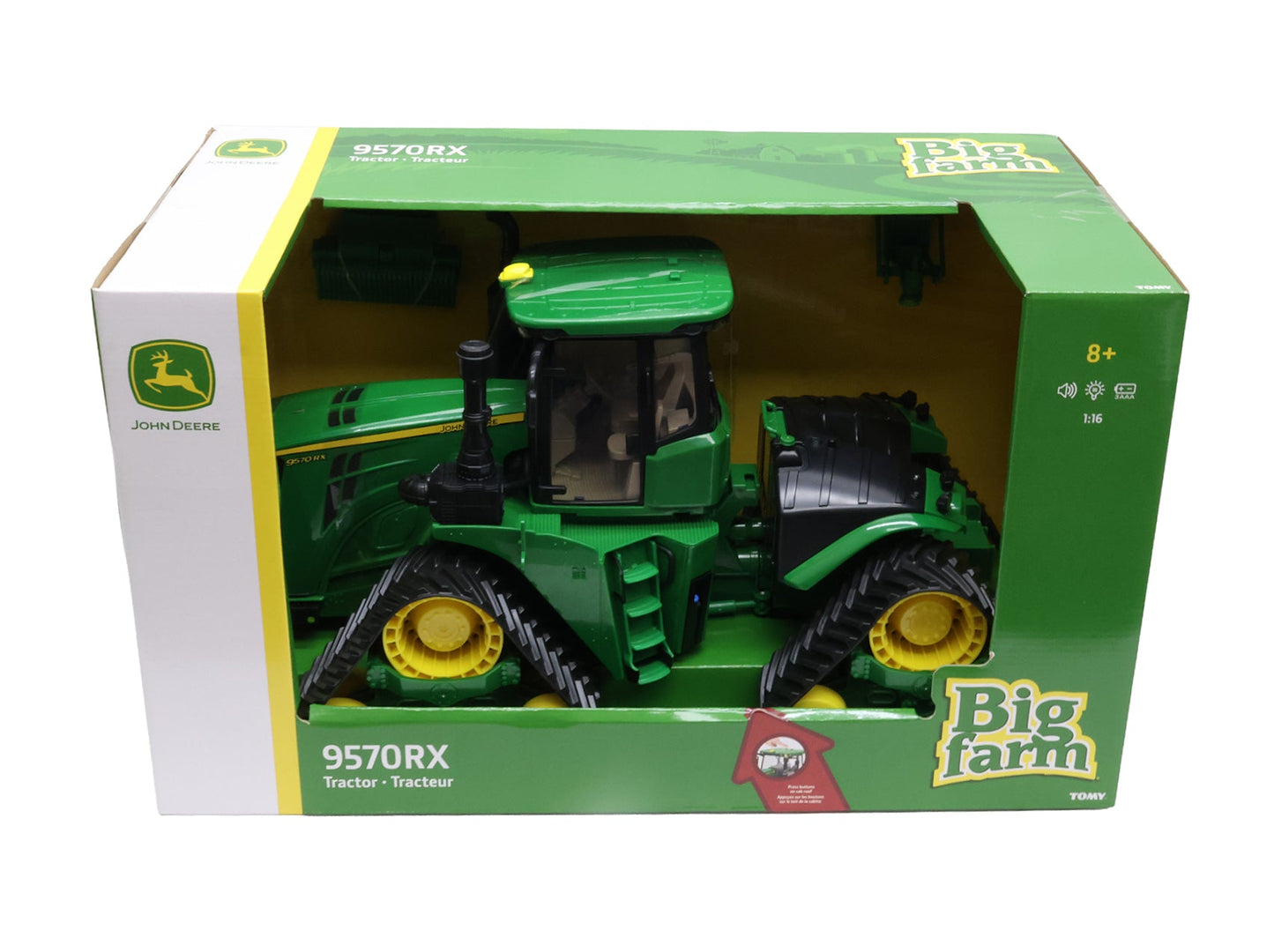 1/16 John Deere Big Farm 9570RX Tractor Toy - LP89067