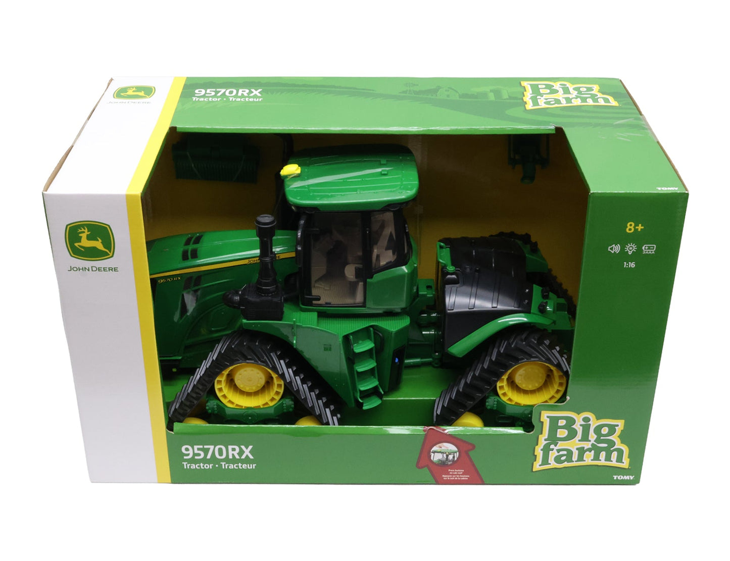 1/16 John Deere Big Farm 9570RX Tractor Toy - LP89067