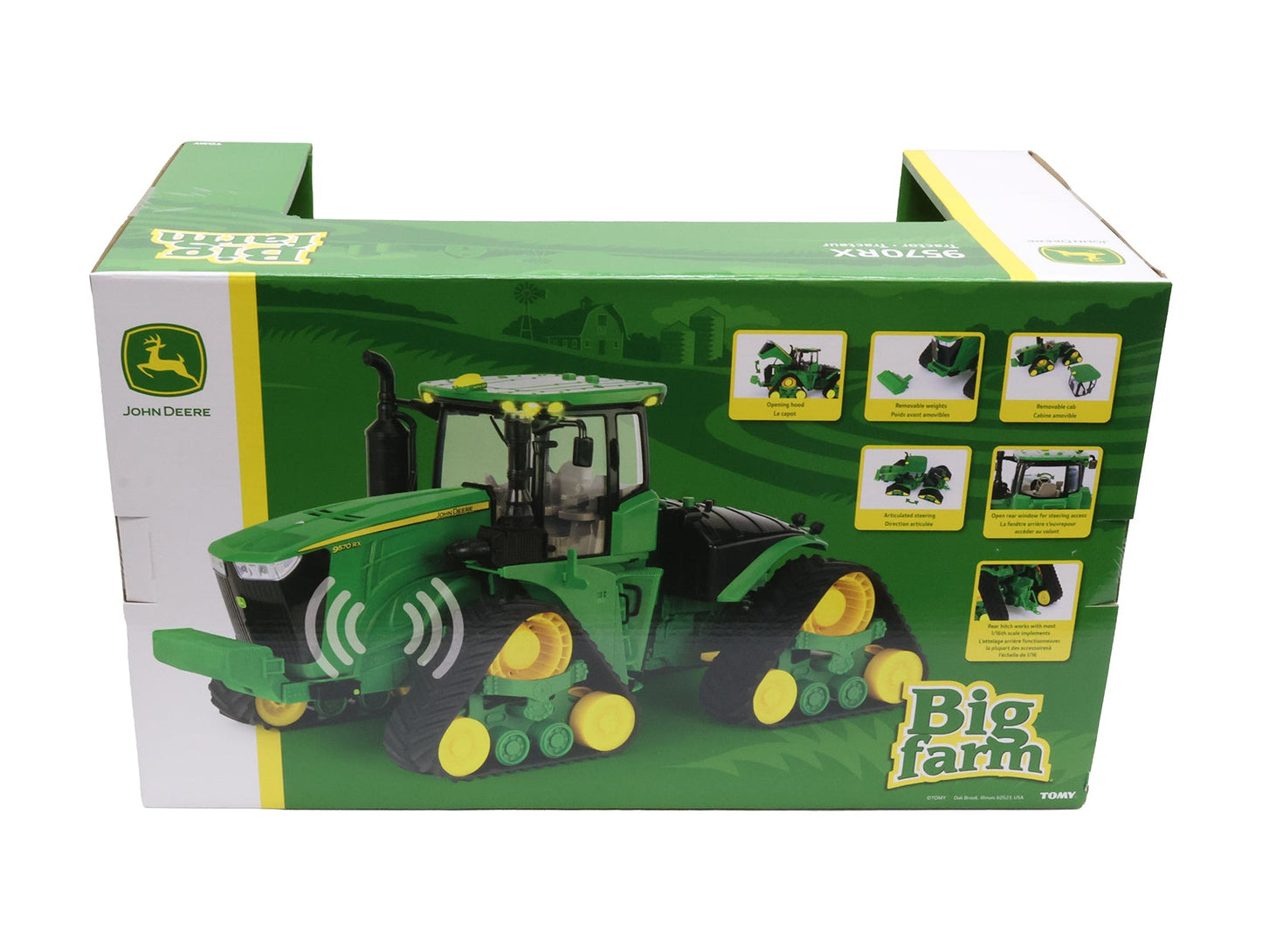 1/16 John Deere Big Farm 9570RX Tractor Toy - LP89067