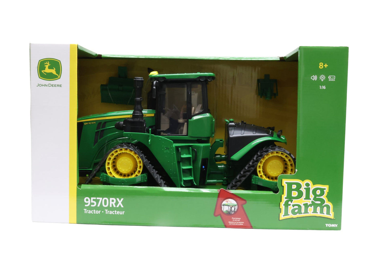 1/16 John Deere Big Farm 9570RX Tractor Toy - LP89067