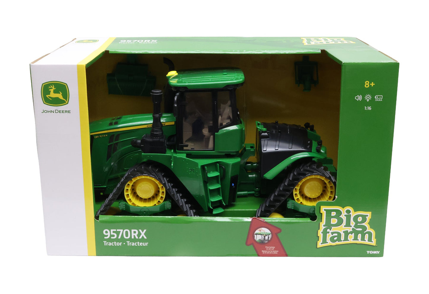 1/16 John Deere Big Farm 9570RX Tractor Toy - LP89067