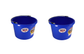 Little Giant Blue 8 Quart Plastic Bucket Pack of 2 - P8BLUE