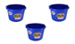 Little Giant Blue 8 Quart Plastic Bucket Pack of 3 - P8BLUE