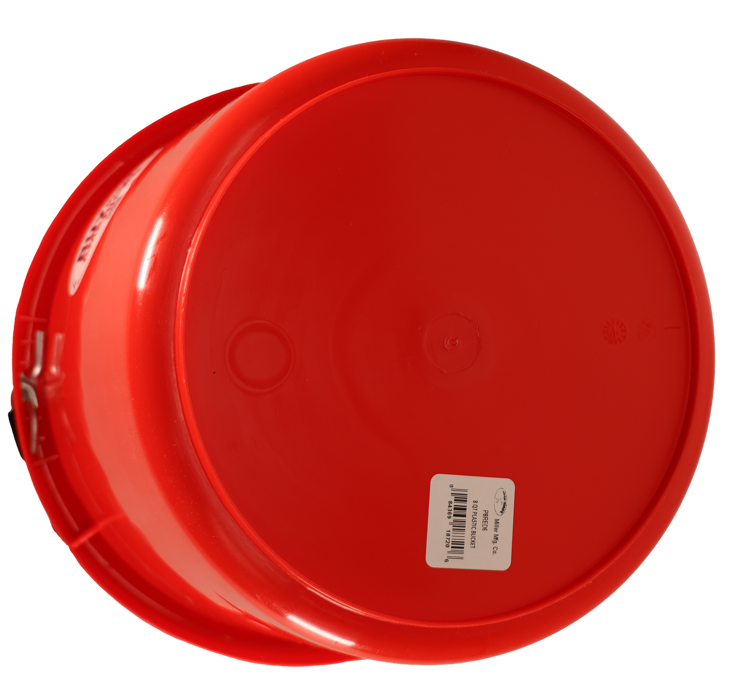 Little Giant Red 8 Quart Plastic Bucket - P8RED