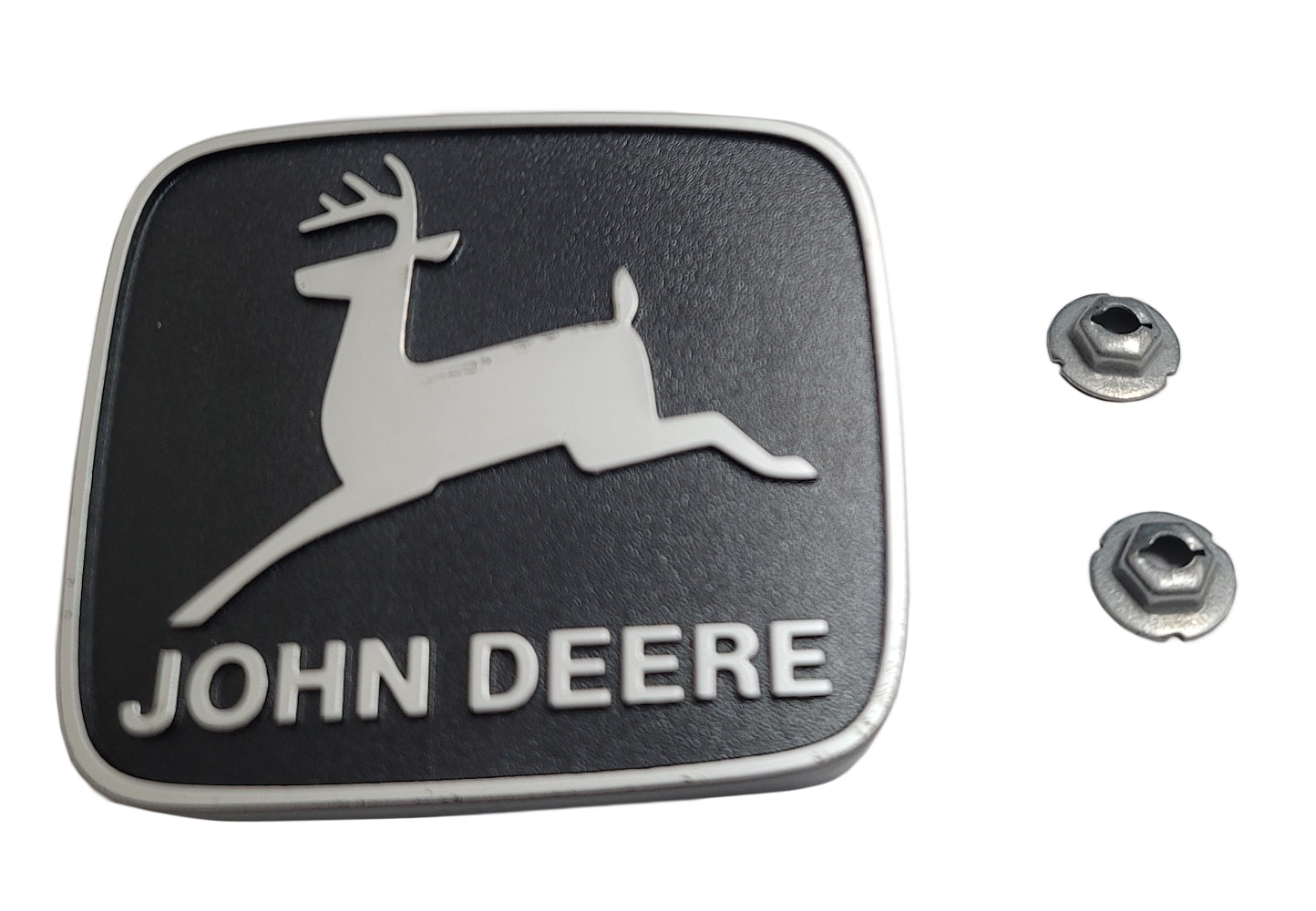 John Deere Original Equipment Medallion with Nuts- M76645A