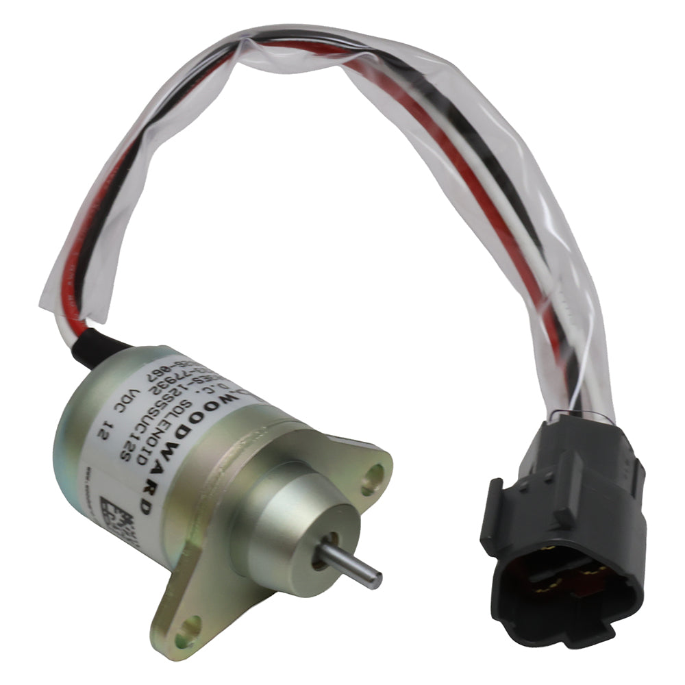 John Deere Original Equipment Fuel Shutoff Solenoid - M810324