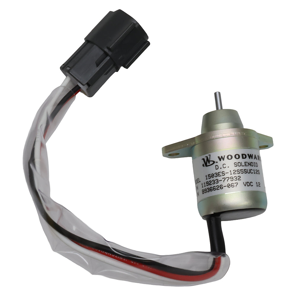 John Deere Original Equipment Fuel Shutoff Solenoid - M810324