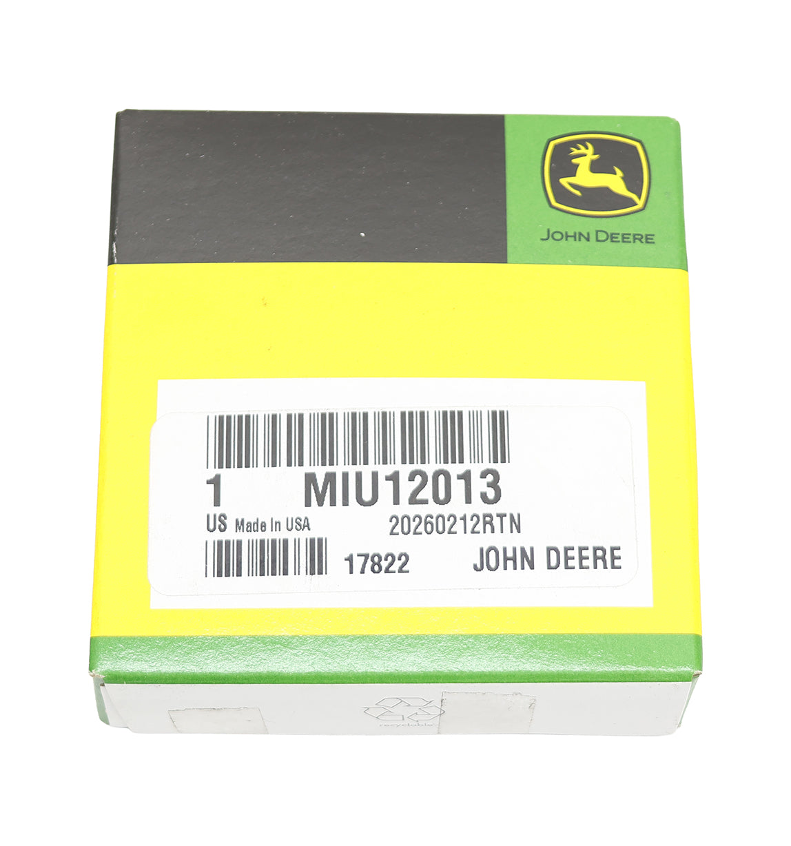 John Deere Original Equipment Piston Ring Kit - MIU12013