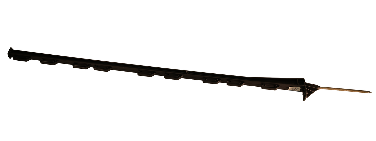 Parmak Precision Products Bigfoot Poly Post 48"  Black - 500821